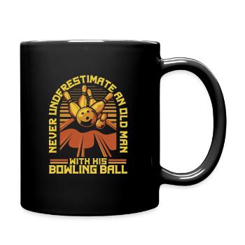 Bowling Bowler Pin Ball Bowling Ball - Mug uni - noir - Droite