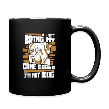 Cane Corso Chien - Mug uni - noir - Droite