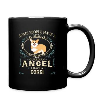 Pembroke Welsh Corgi Chiens Chiens - Mug uni - noir - Droite