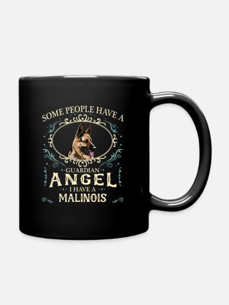 Chien Malinois - Mug uni - noir