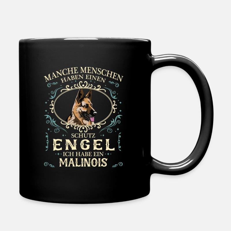 Malinois Hund Hundehalter - Tasse einfarbig - Schwarz