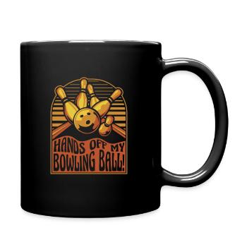 Bowling Bowler Pin Ball Bowling Ball - Mug uni - noir - Droite