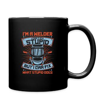 Welder MetalWorker - Full Colour Mug - black - Right