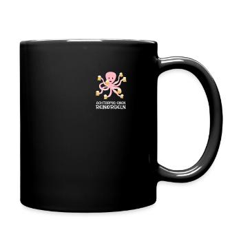 Achtarmig einen Reinorgeln Bier Party Mallorca - Tasse einfarbig - Schwarz - Rechts