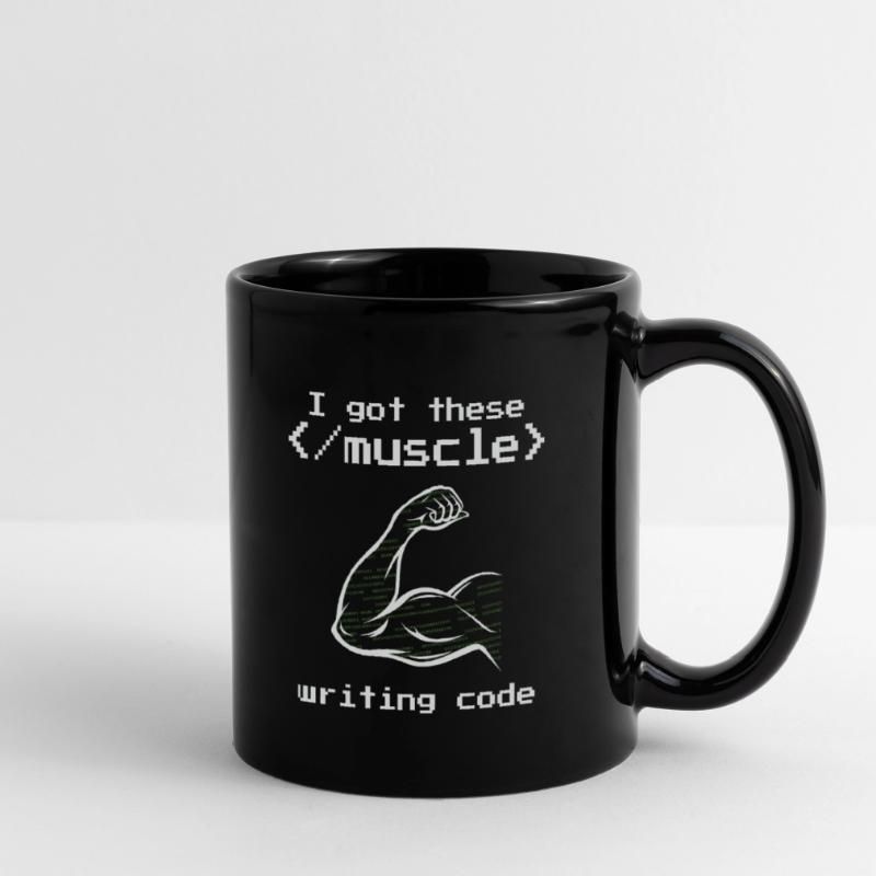 J’ai eu ces codeurs de programmeur de code d’écriture musculaire Mug uni