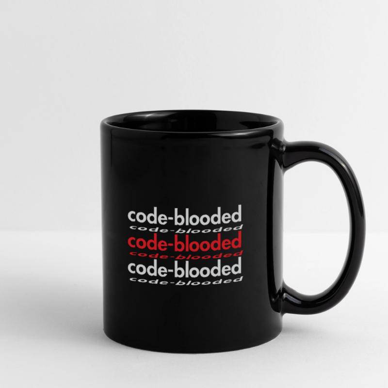 Code Blooded Programmeur Codage Informatique Mug uni