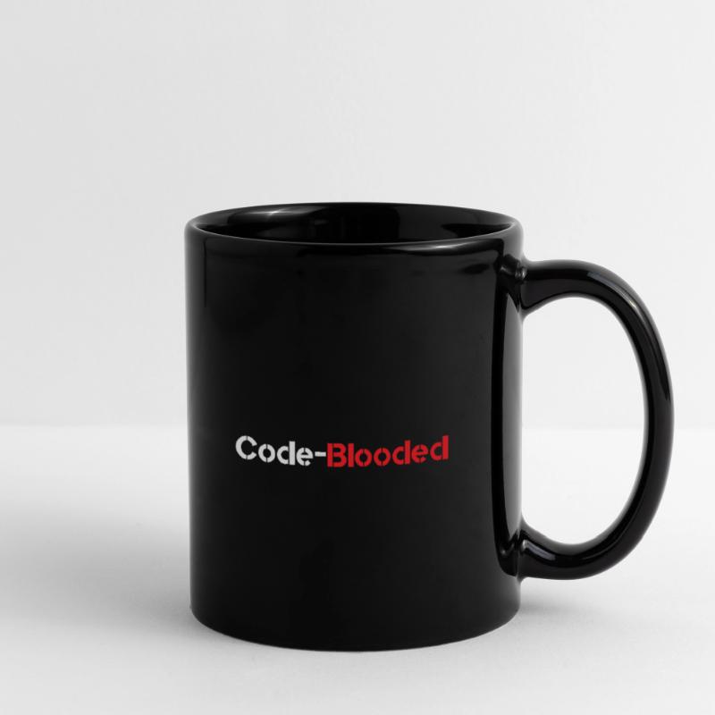 Code Blooded Programmeur Codage Informatique Mug uni