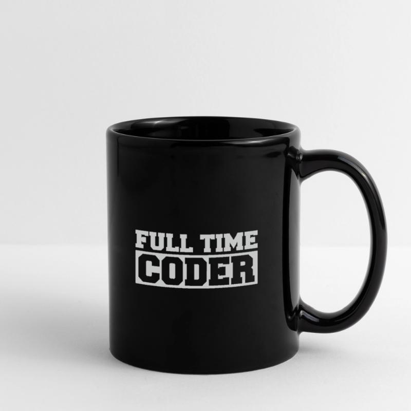 Codeur à temps plein Programmeur Humor Nerd Mug uni
