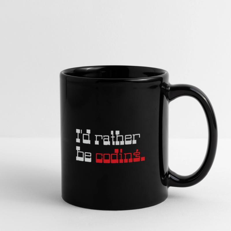Je préfère coder Programmer Coder Mug uni