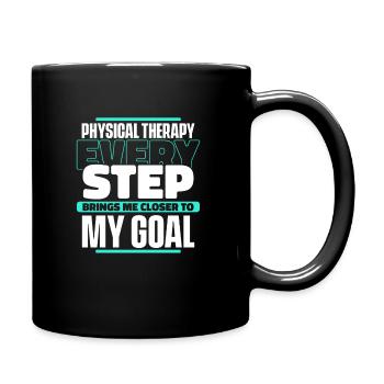 Assistante thérapeute en physiothérapie - Mug uni - noir - Droite
