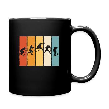 Stunt Scooter Scooter Skater Skating - Tasse einfarbig - Schwarz - Rechts