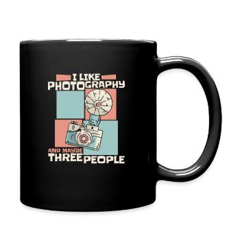 Photographie Caméra Photographe Photo Cameraman - Mug uni - noir - Droite