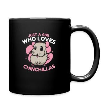 Chinchilla Chinchilla's Mouse - Full Colour Mug - black - Right