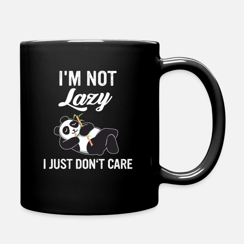 Panda Bear Panda Animal Pandas - Mug uni - noir