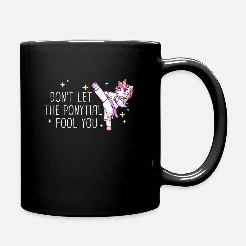 Karaté Karaté Combattant Arts Martiaux - Mug uni - noir