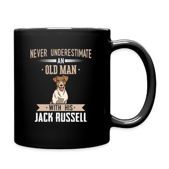 Jack Russell Terrier Dog Owner - Full Colour Mug - black - Right