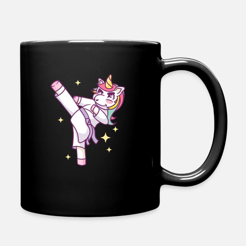 Karaté Karaté Combattant Arts Martiaux - Mug uni - noir
