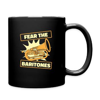 Bariton Instrument Baritone Musik - Tasse einfarbig - Schwarz - Rechts