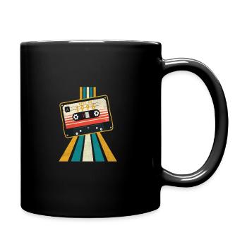 Funky Souls Retro Vintage Best Of 1996 Tape - Tasse einfarbig - Schwarz - Rechts