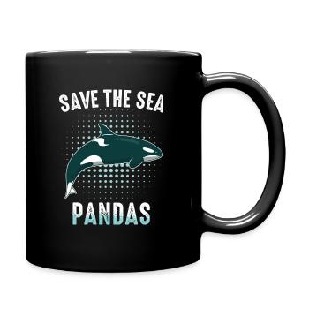 Orque Épaulard Océan Animaux Baleines - Mug uni - noir - Droite