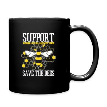 Abeille mellifère Apiculteur Abeilles Abeilles Abeille Abeille - Mug uni - noir - Droite