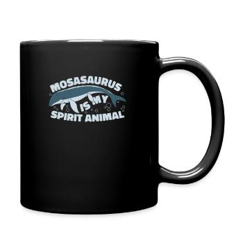 Mosasaurus Dinosaure Reptile Jurassique - Mug uni - noir - Droite