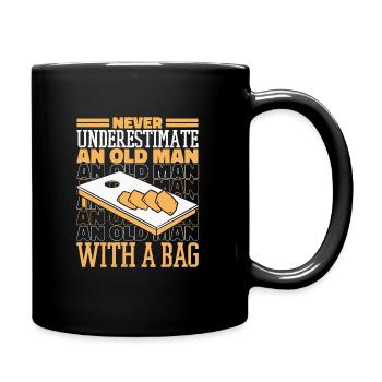 Cornhole Bean Bag Cornhole Joueur - Mug uni - noir - Droite