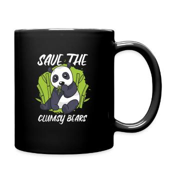 Panda Bear Panda Animal Pandas - Mug uni - noir - Droite