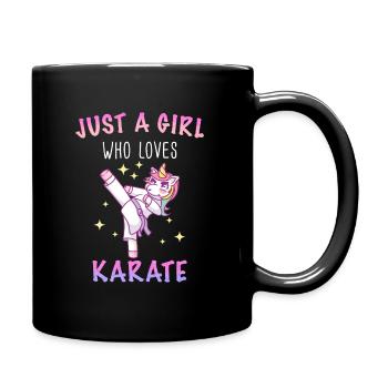 Karaté Karaté Combattant Arts Martiaux - Mug uni - noir - Droite