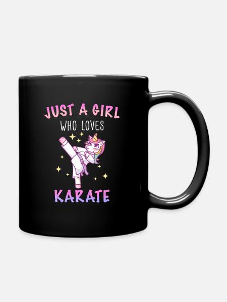 Karaté Karaté Combattant Arts Martiaux - Mug uni - noir