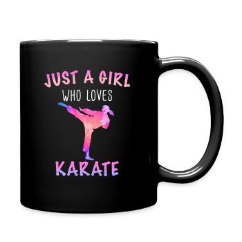 Karaté Karaté Combattant Arts Martiaux - Mug uni - noir - Droite