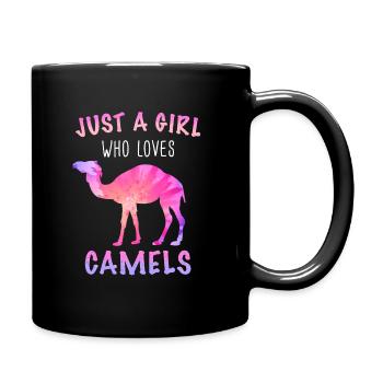 Camel Desert Camels Egypte - Mug uni - noir - Droite