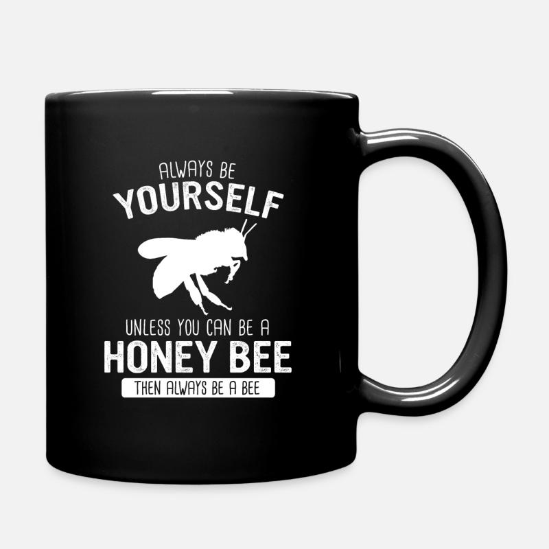 Honey bee Beekeeper Bees Bees Bee - Full Colour Mug - black