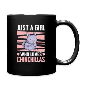 Chinchilla Chinchilla's Mouse - Full Colour Mug - black - Right