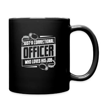 Correctional Officer Guard Prison Prison - Full Colour Mug - black - Right