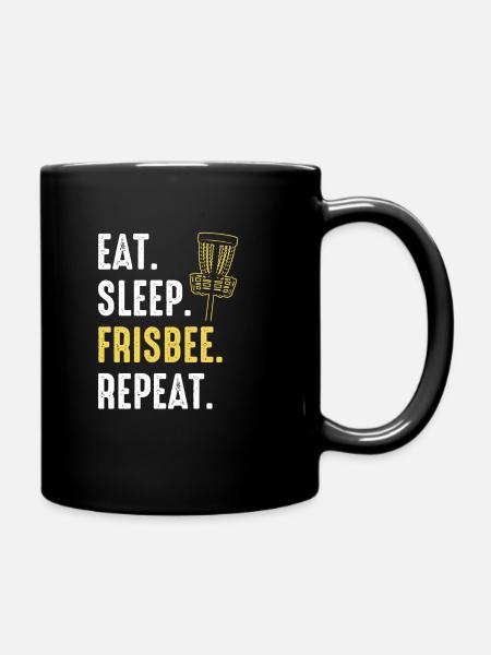 Frisbee Disc Golf - Tasse einfarbig - Schwarz
