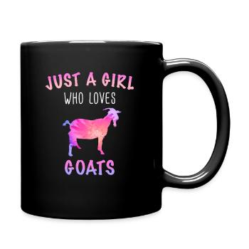 Chèvre Chèvre Chèvre Animal Chèvre - Mug uni - noir - Droite