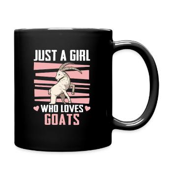 Chèvre Chèvre Chèvre Animal Chèvre - Mug uni - noir - Droite