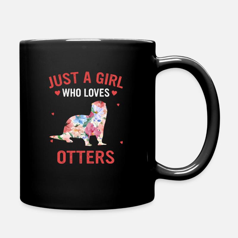 Loutre de mer - Mug uni - noir
