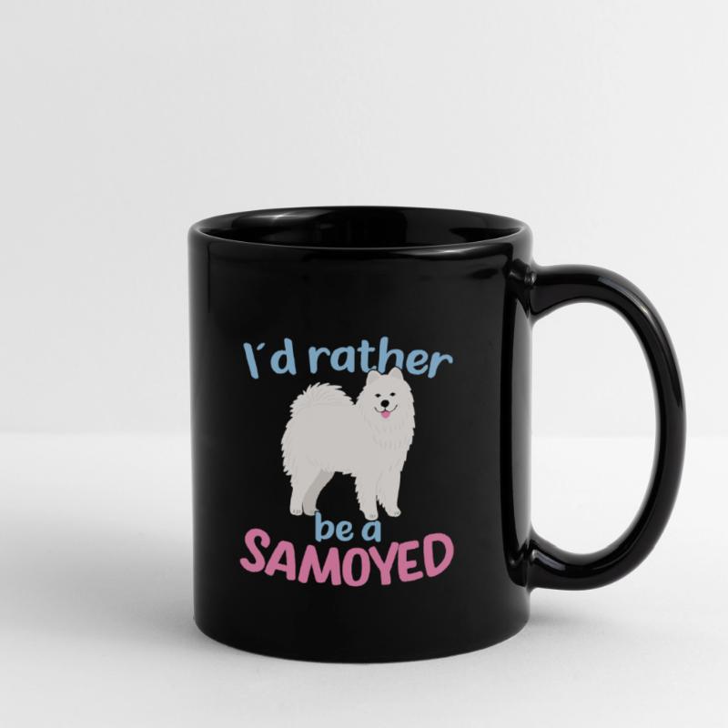 I'd rather be a Samoyed Full Colour Mug