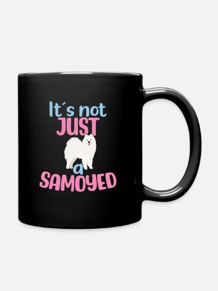Ce n’est pas SEULEMENT un Samoyède - Mug uni - noir
