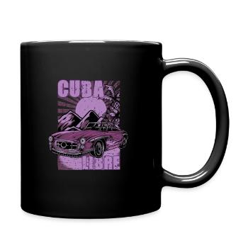 Cuba Libre Cuba Cadeau Classic Car La Havane - Mug uni - noir - Droite
