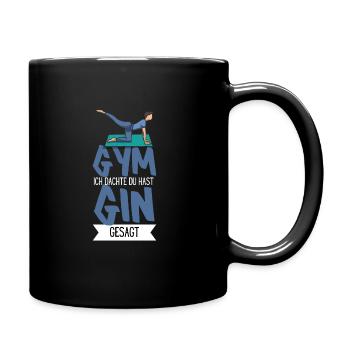 Tonic Sans alcool est en quelque sorte Ginlos Gin - Mug uni - noir - Droite