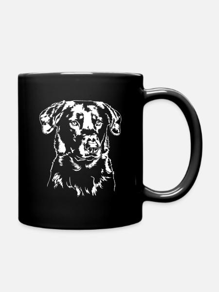 BEAUCERON Dog Portrait Dog Dog Wilsigns - Full Colour Mug - black