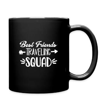 Weekend with friends in group party drinking - Full Colour Mug - black - Right