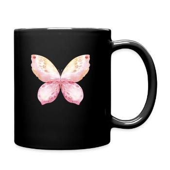 Butterfly Wings Butterfly Carnival Carnival - Full Colour Mug - black - Right