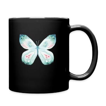 Butterfly Wings Butterfly Carnival Carnival - Full Colour Mug - black - Right