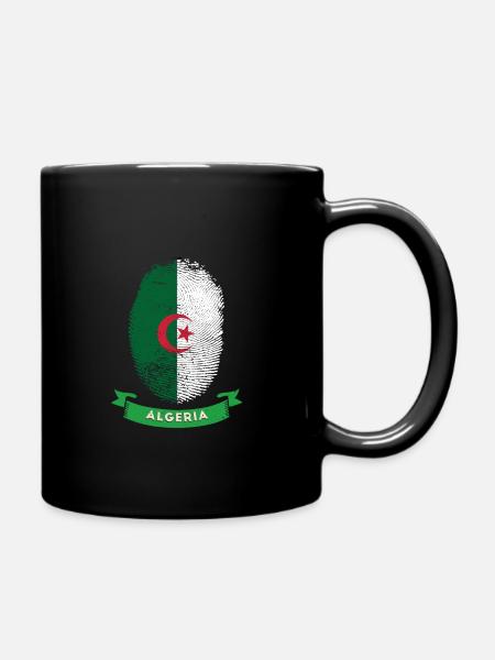 Algérie Drapeau ADN Pays - Mug uni - noir