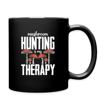 Cueilleurs de champignons et amis champignons - Mug uni - noir - Droite