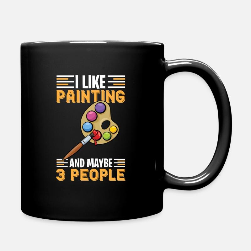 Maler und Lackierer, der Beste und Nervigste Beruf - Tasse einfarbig - Schwarz